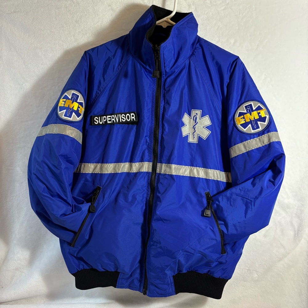 Vintage Y2K Galls EMT Men’s Water Proof Insulated Size Medium Jacket